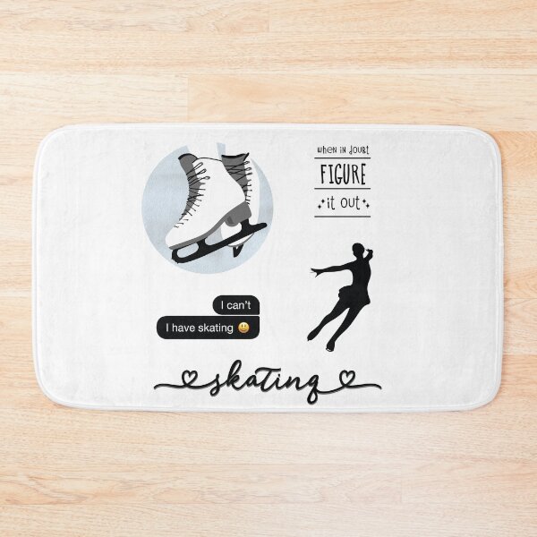 Item preview, Black Watercolor Ice Skater, Figure Skating Sticker Pack designed and sold by The-Goods.