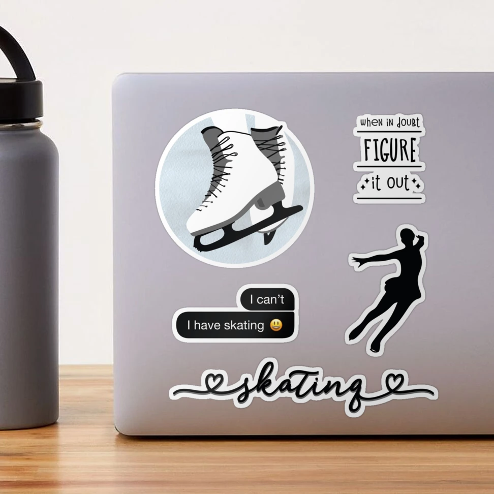 Figure Skating Stickers - CafePress