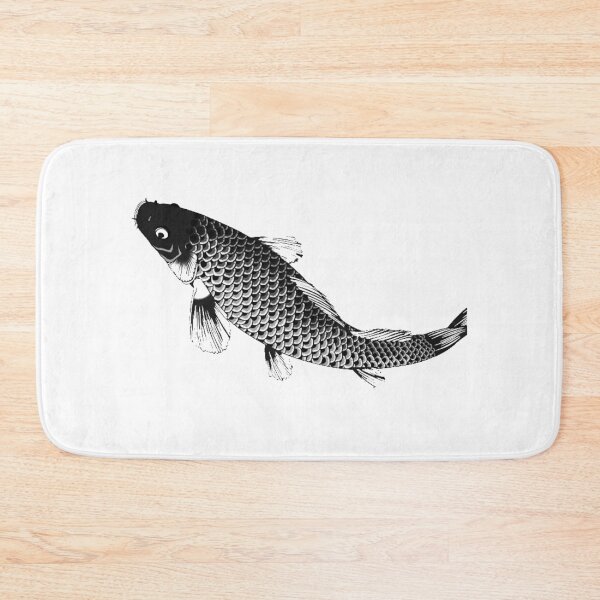 Item preview, Woodcut Koi - Original designed and sold by killies.