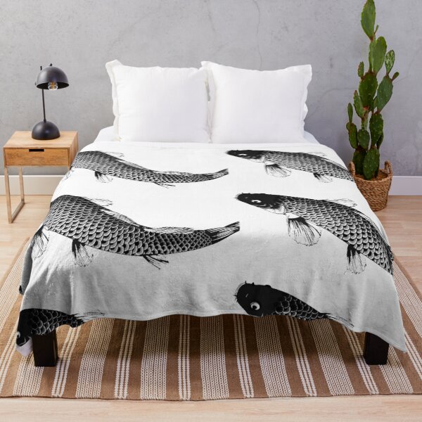 Item preview, Woodcut Koi - Original designed and sold by killies.