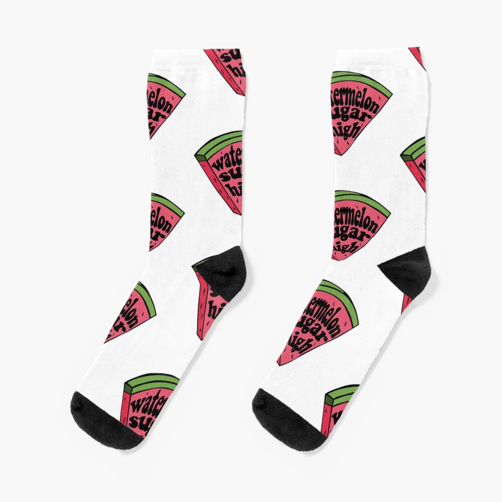 harry styles watermelon sugar (red melon slice) Socks