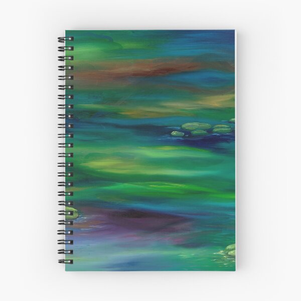 Item preview, Water Lilies in Blue designed and sold by STEVERIN.