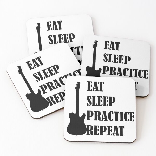 Item preview, Eat Sleep Practice Repeat: Guitar designed and sold by GeneticRambles Shop.