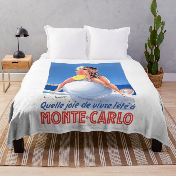 Item preview, 1948 Monte Carlo Bathing Beauties Monaco Travel Poster designed and sold by retrographics.