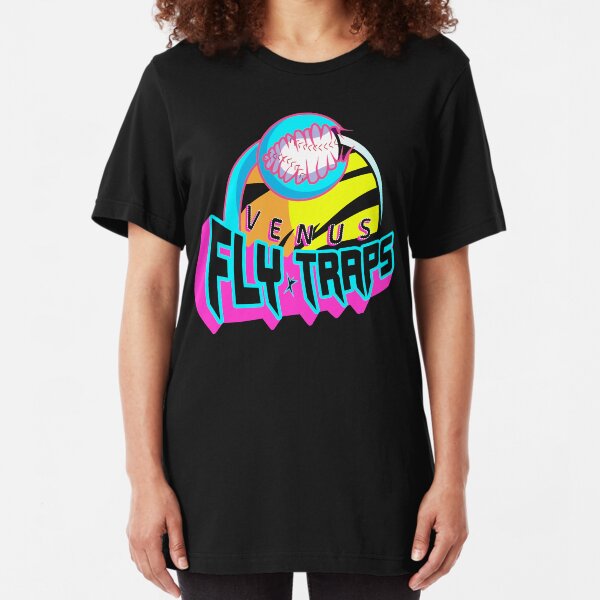 Venus Fly Traps of the Outer Space Ball League Slim Fit T-Shirt