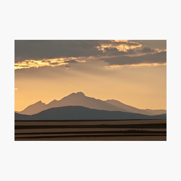 Gold In The Hills Photographic Print