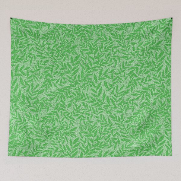 Item preview, Leaves Green pattern designed and sold by Dsfoxco.