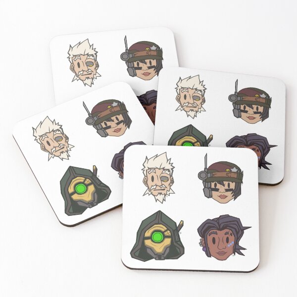 Cute Vault Hunters Coasters (Set of 4)