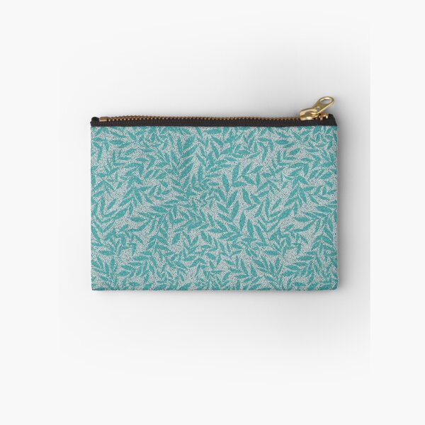 Item preview, Teal Leaves Pattern designed and sold by Dsfoxco.