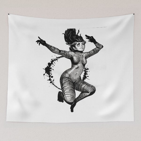 Item preview, Carefree Tiefling designed and sold by frooglekade.