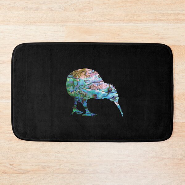 Item preview, NEW ZEALAND PAUA KIWI BIRD designed and sold by Madjack Tees Kiwi SuperStore.