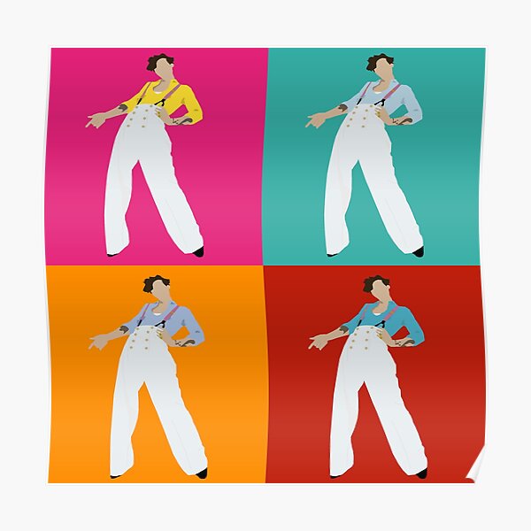 Harry Styles Fine Line Pop Art Póster