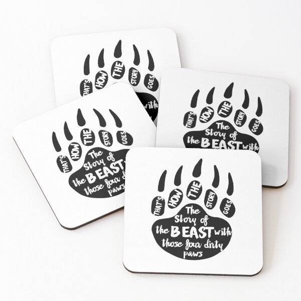 Item preview, Dirty Paws designed and sold by Ink & Void Co..