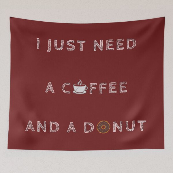 Item preview, I just need a coffee and a donut designed and sold by wagnerps.