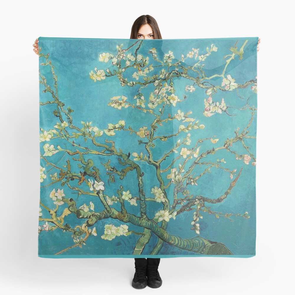 Vincent Van Gogh Blossoming Almond Tree Scarf