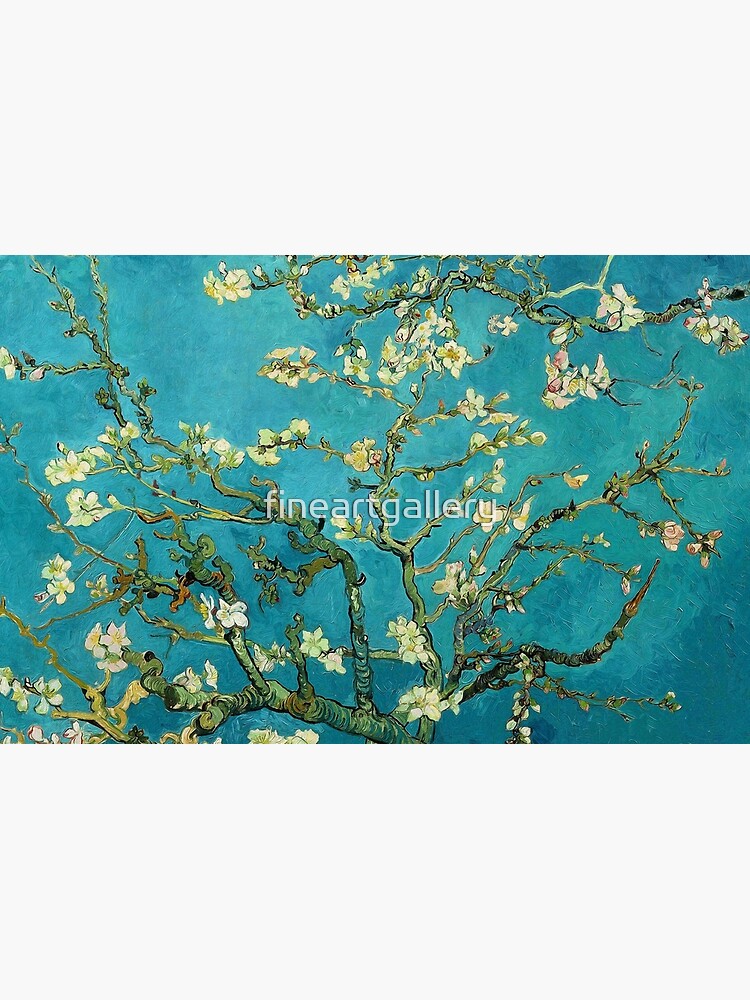 Vincent Van Gogh Blossoming Almond Tree by fineartgallery