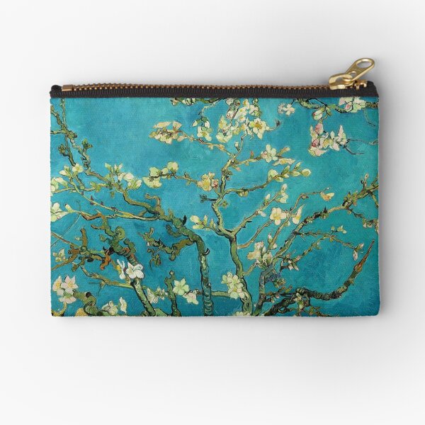 Vincent Van Gogh Blossoming Almond Tree Zipper Pouch