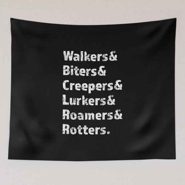 Item preview, Walkers & Biters & Creepers & Lurkers & Roamers & Rotters product designed and sold by nikkidawn74.