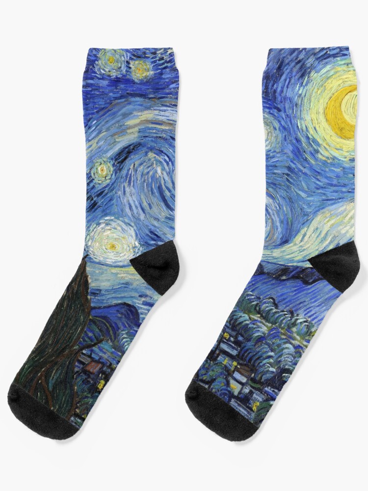 Calcetines «Vincent Gogh noche estrellada» de
