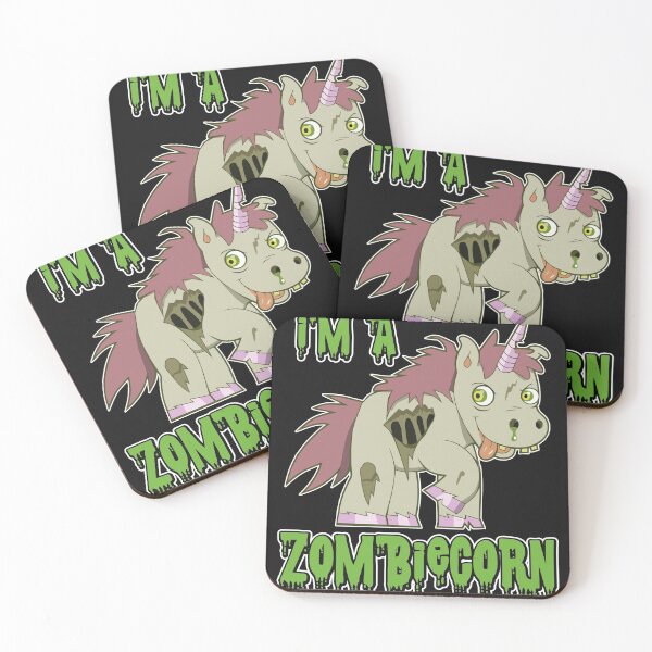 Item preview, Cute Unicorn looking as Zombie print product designed and sold by sunnym79.
