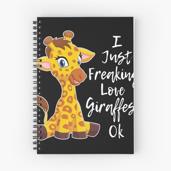 Item preview, Funny I Freaking Love Giraffes for Giraffe Zoo Lovers graphic designed and sold by sunnym79.