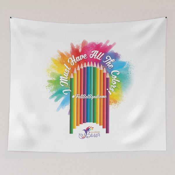 Item preview, I Must Have All Colors! designed and sold by coloringbliss.