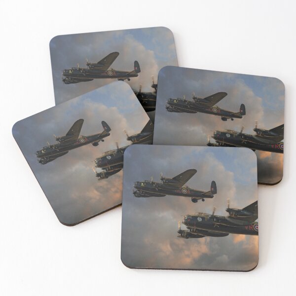 Item preview, BBMF and Canadian Warplane Heritage Museum Lancasters designed and sold by Steve H Clark.