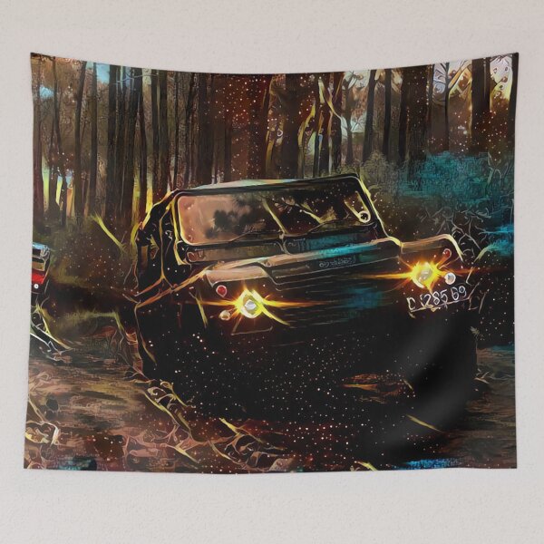 Item preview, Driving Past Sunset designed and sold by Alyxandre.