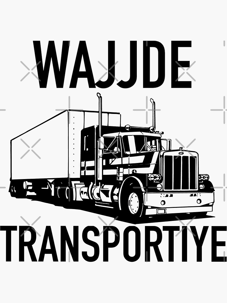 "Wajjde transportiye punjabi illustration " Sticker for Sale by