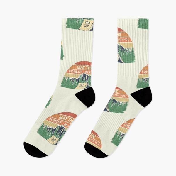 Item preview, Retro Camping Gifts | May The Forest Be With You designed and sold by ETIndustries.