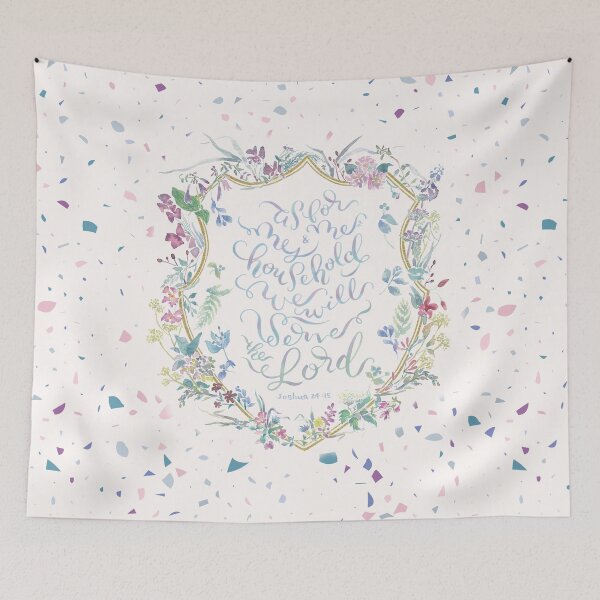 Item preview, We will Serve the Lord - Joshua 24:15 designed and sold by joyfultaylor.