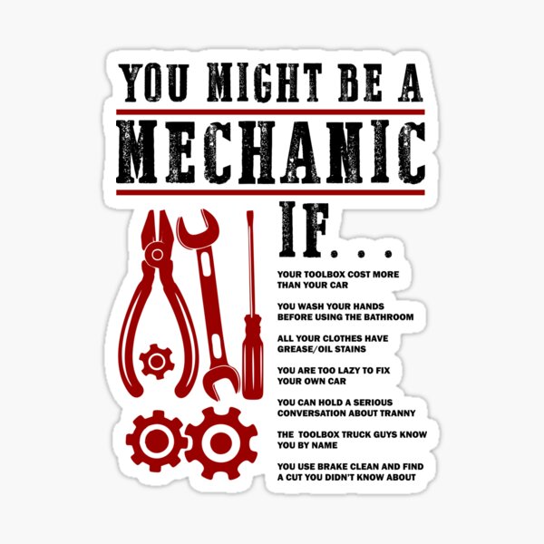 Item preview, You might be a mechanic if funny auto mechanic for men women designed and sold by hadleydesigns.