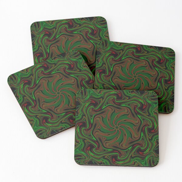 Item preview, Green Red Swirl designed and sold by Strings  Stan.