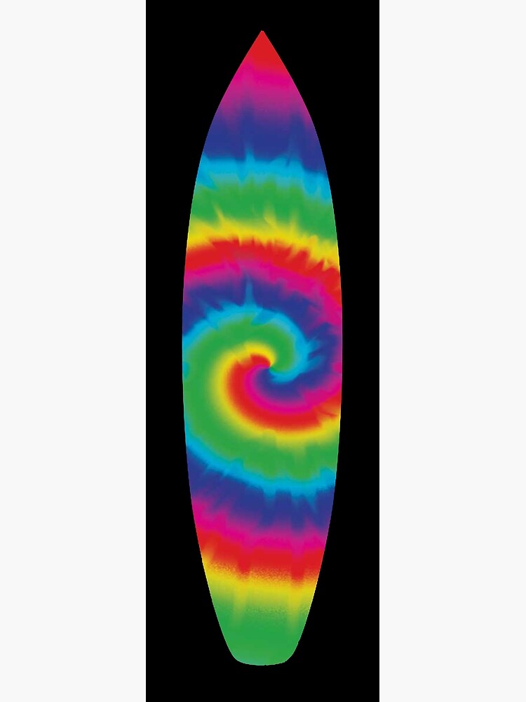 Tie deals dye surfboard