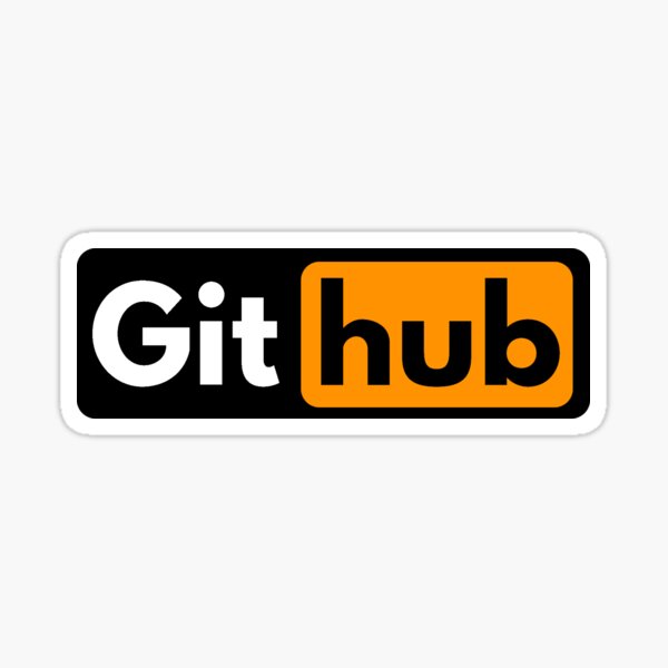 github logo Sticker
