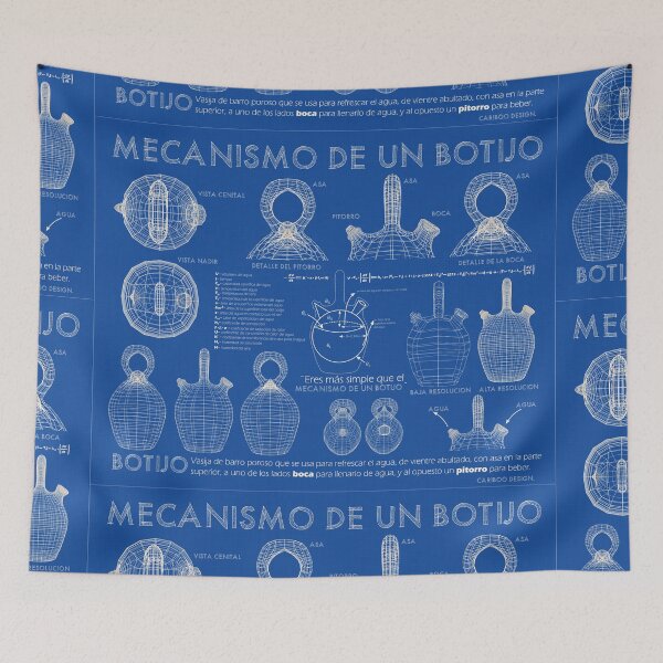 Item preview,  Botijo Blueprint designed and sold by Cariboo Design.