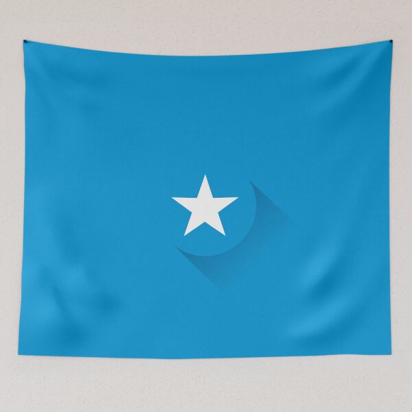 Item preview, Minimal Somalia Flag designed and sold by artworkbyrihen.