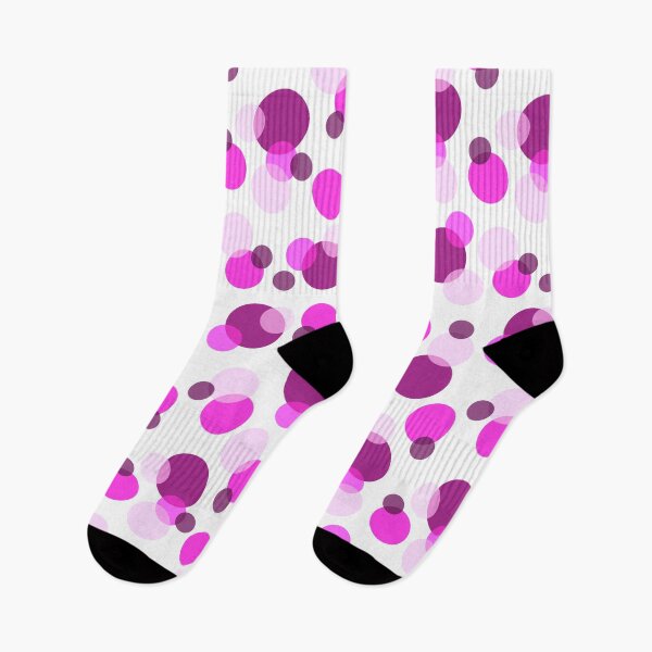 Item preview, Pink and Purple Spots designed and sold by piedaydesigns.