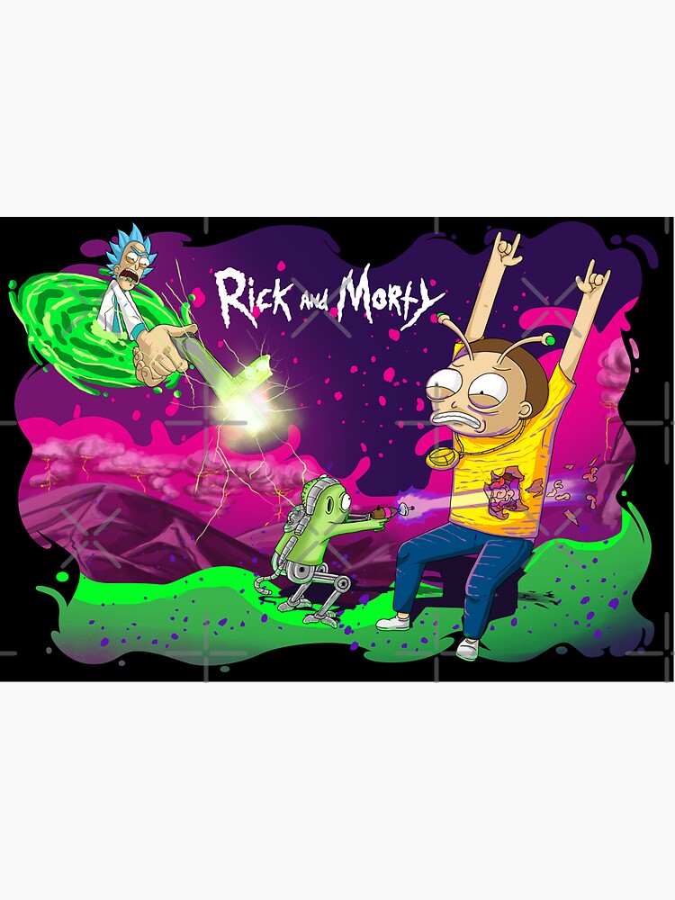 Morty Got Shot - Rick and Morty™ by unfamouzzz