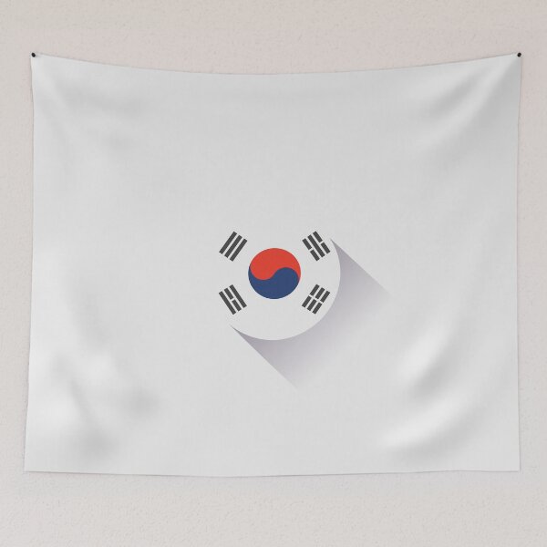 Item preview, Minimal South Korea Flag designed and sold by artworkbyrihen.