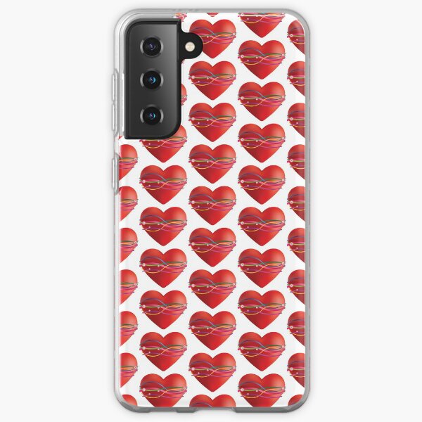 Ribbon Heart Samsung Galaxy Soft Case