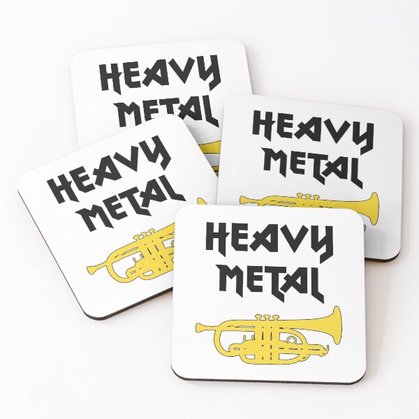 Item preview, Cornet - HEAVY METAL - Funny trumpet gift / Funny cornet gift designed and sold by HEJAshirts.