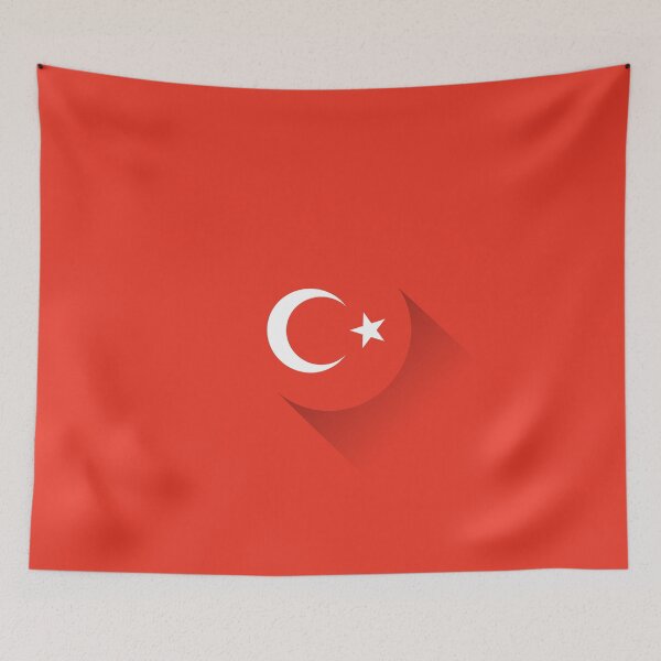 Item preview, Turkey Flag designed and sold by artworkbyrihen.