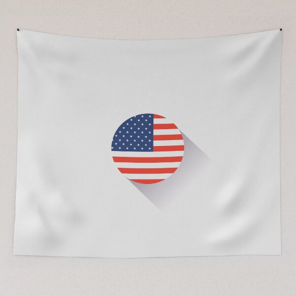 Item preview, United States of America USA Flag designed and sold by artworkbyrihen.