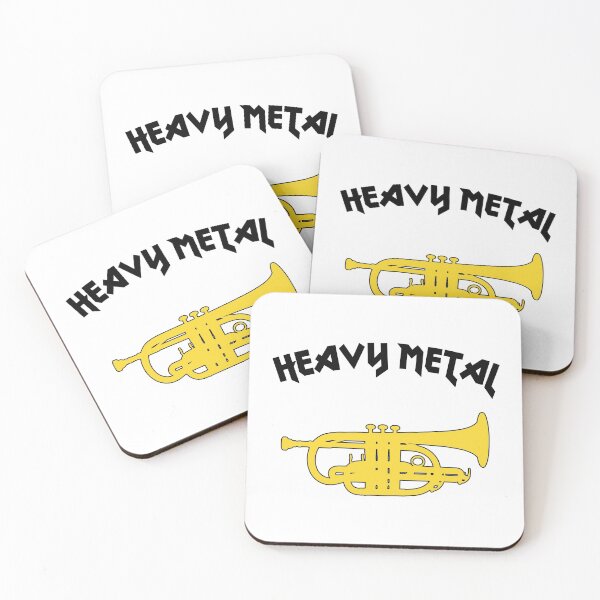Item preview, Cornet - HEAVY METAL - Funny trumpet gift / Funny cornet gift designed and sold by HEJAshirts.