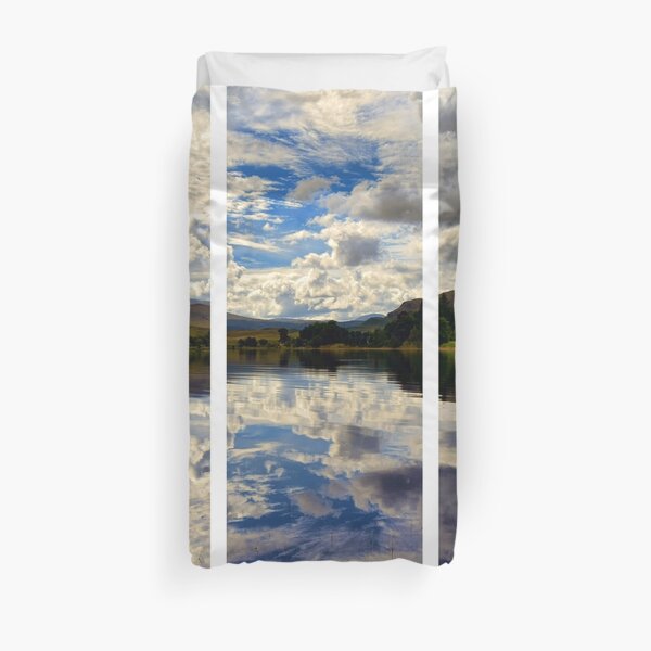 Water Reflections- Loch Rannoch-Highlands of Scotland(2) Duvet Cover
