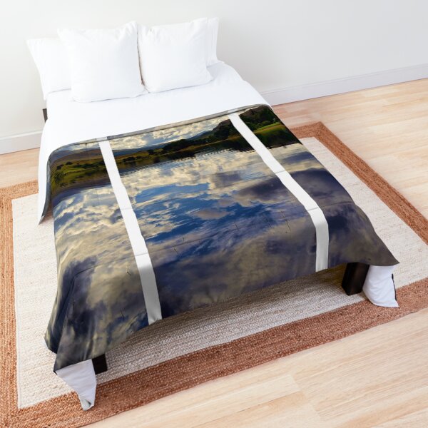 Water Reflections- Loch Rannoch-Highlands of Scotland(2) Comforter