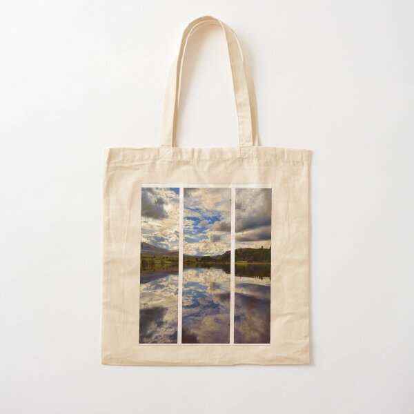 Water Reflections- Loch Rannoch-Highlands of Scotland(2) Cotton Tote Bag