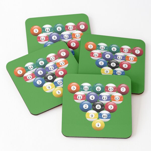 Item preview, Billiards Pool Balls Racked designed and sold by Jeremy Crotty.