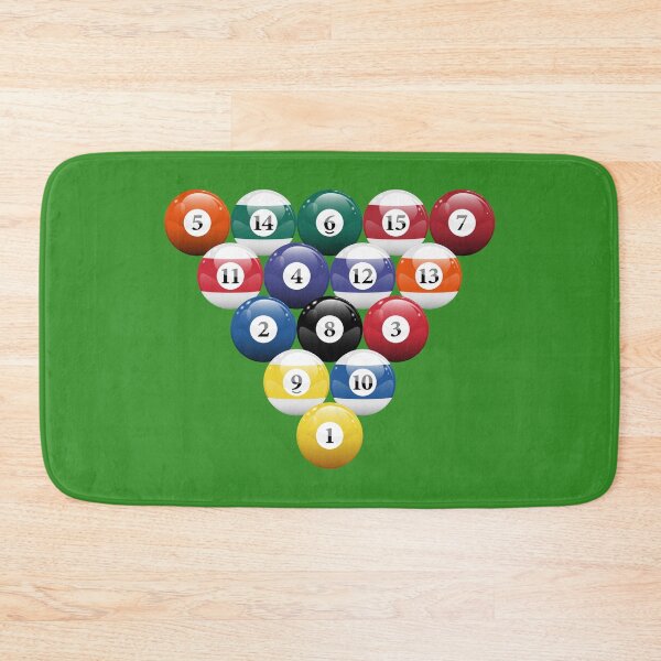 Item preview, Billiards Pool Balls Racked designed and sold by Jeremy Crotty.